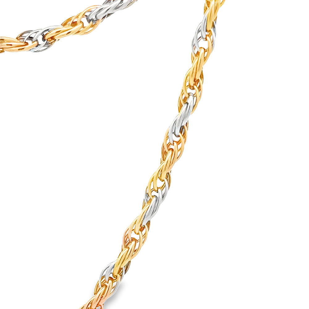 Tricolor Rope Chain 45CM 10392