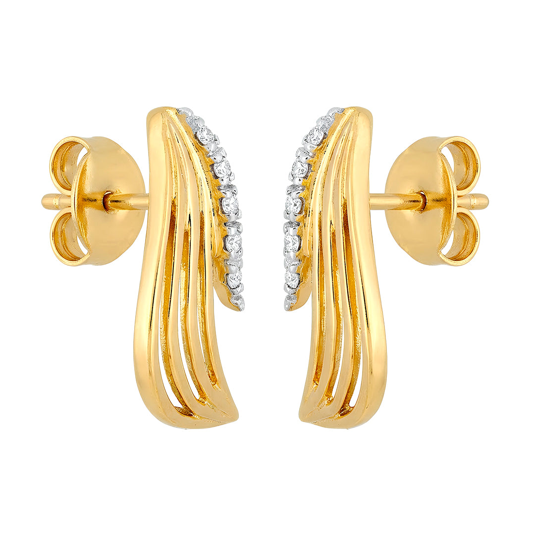 Diamond Earrings 12664