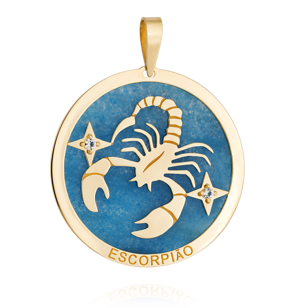 Scorpio Sign Pendant 12695
