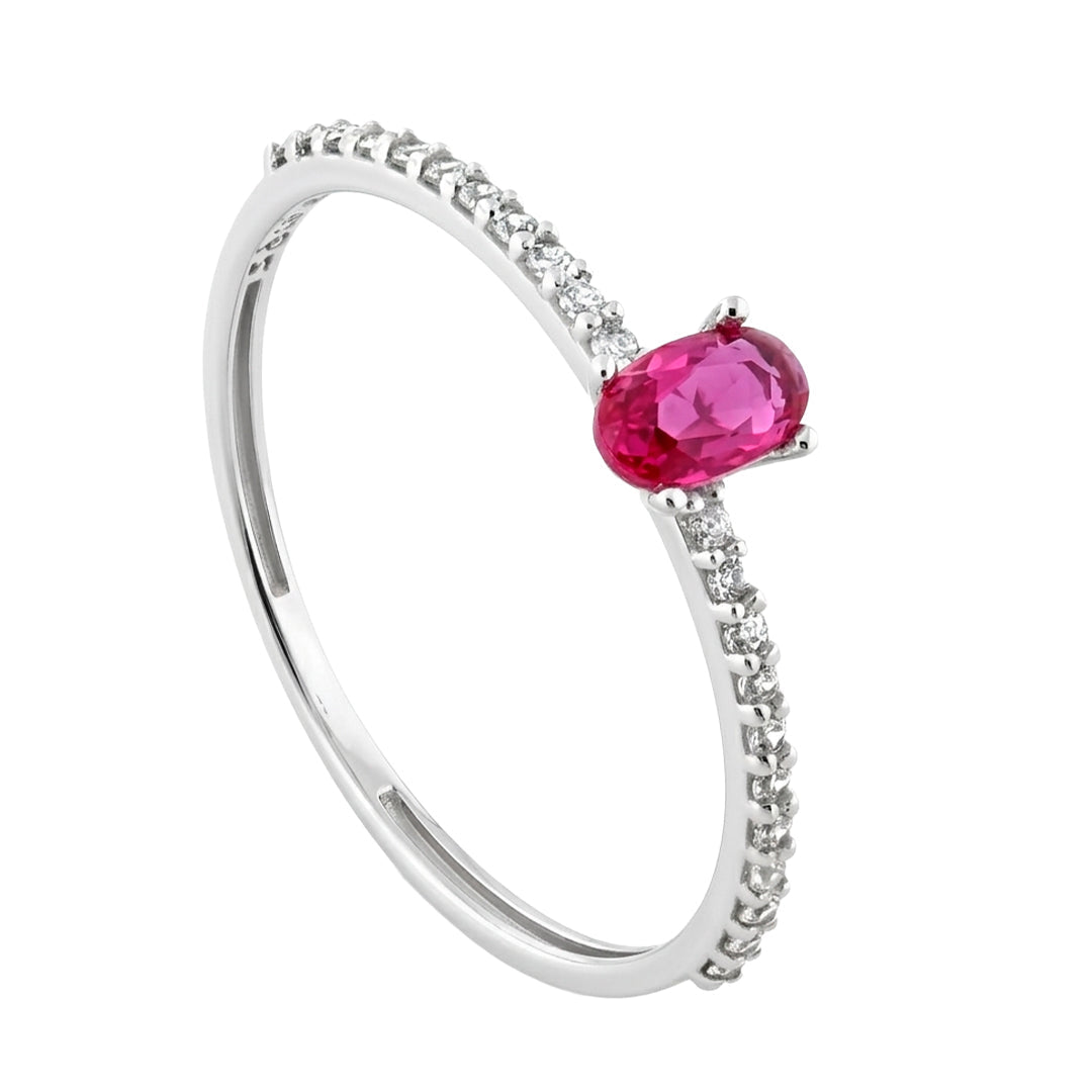 Anillo Solitario 13851