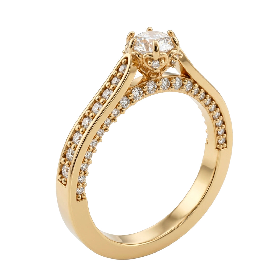 Anillo Solitario 14285