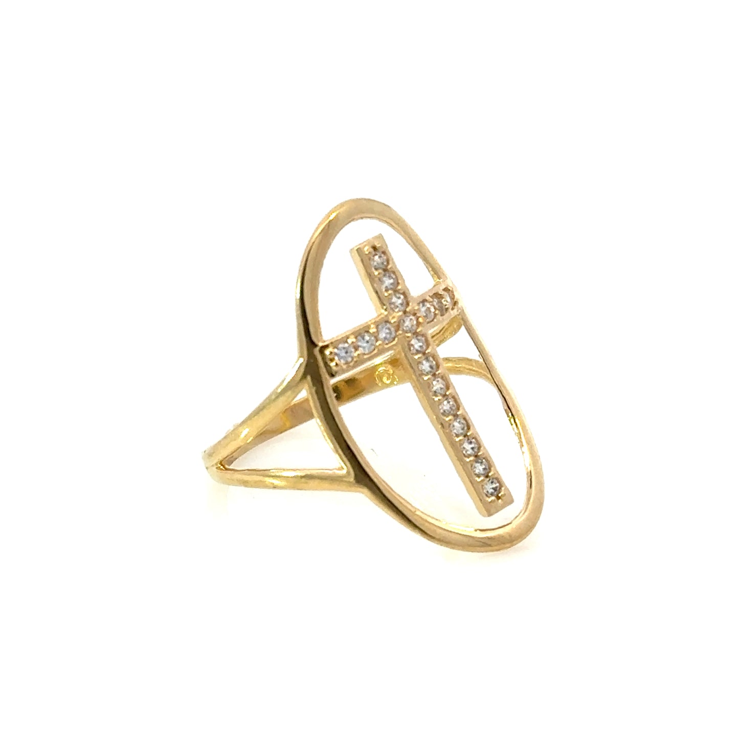Ozal Cross Ring Size 18 / 14565