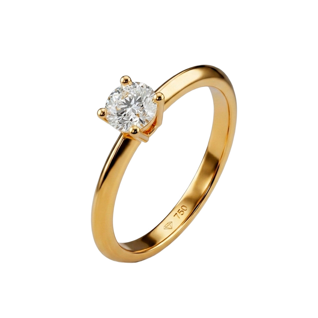 Anillo Solitario 14691