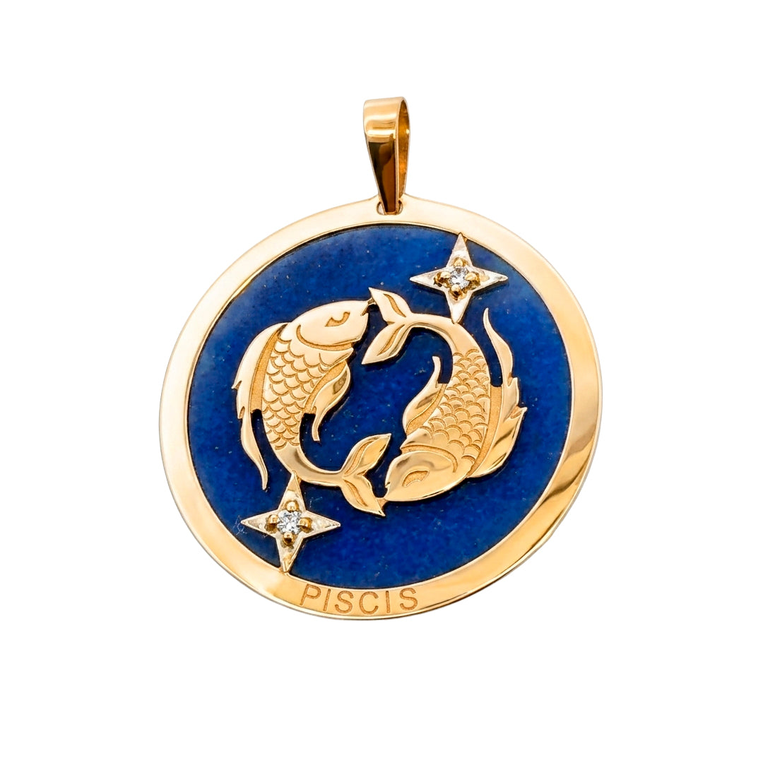 Pisces Sign Pendant 14834