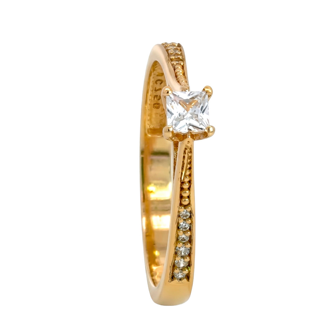 Anillo Solitario T16 14890