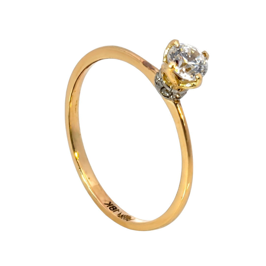 Anillo Solitario 15007