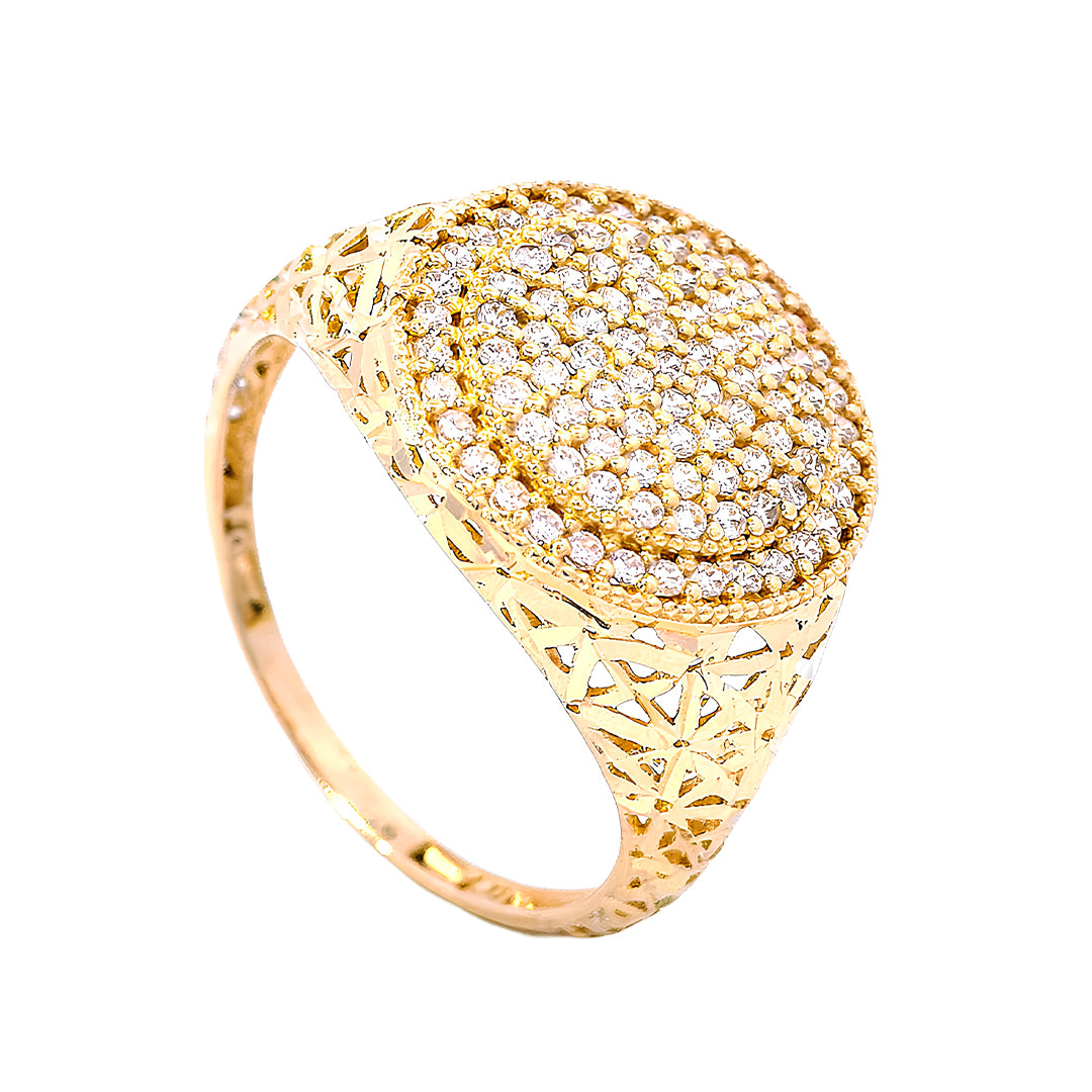 Anillo Redondo Talla 16 - 15475