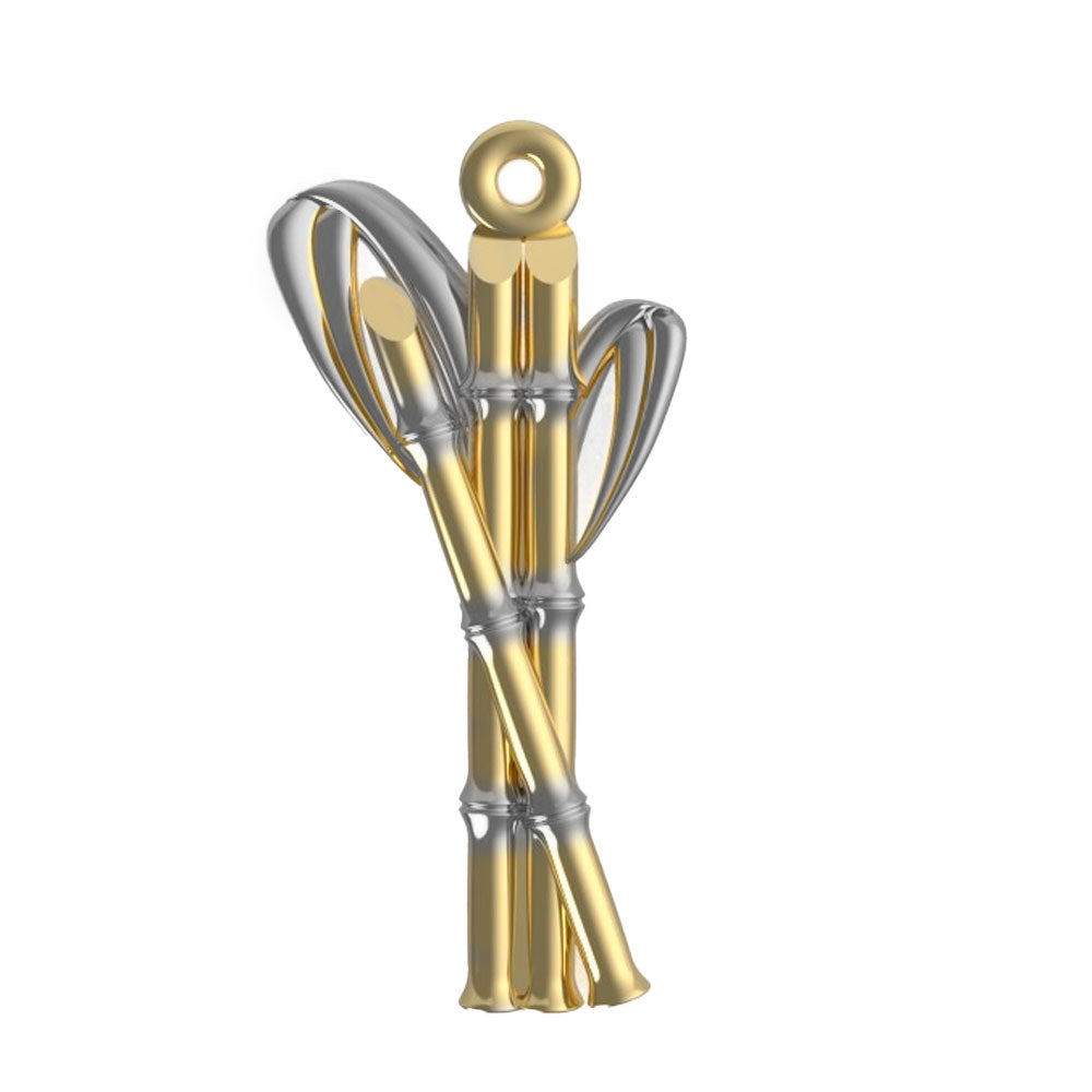 Triple Cane Pendant