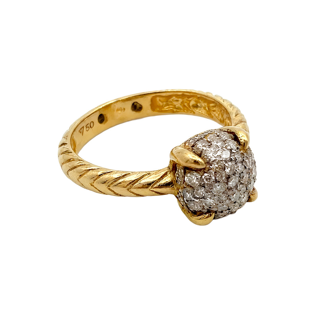 Anillo Diamantes Roseta 15938