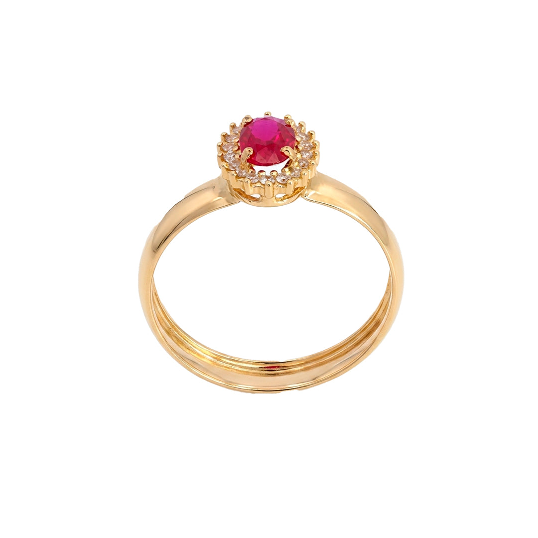 Anillo Solizario Zircon 16232