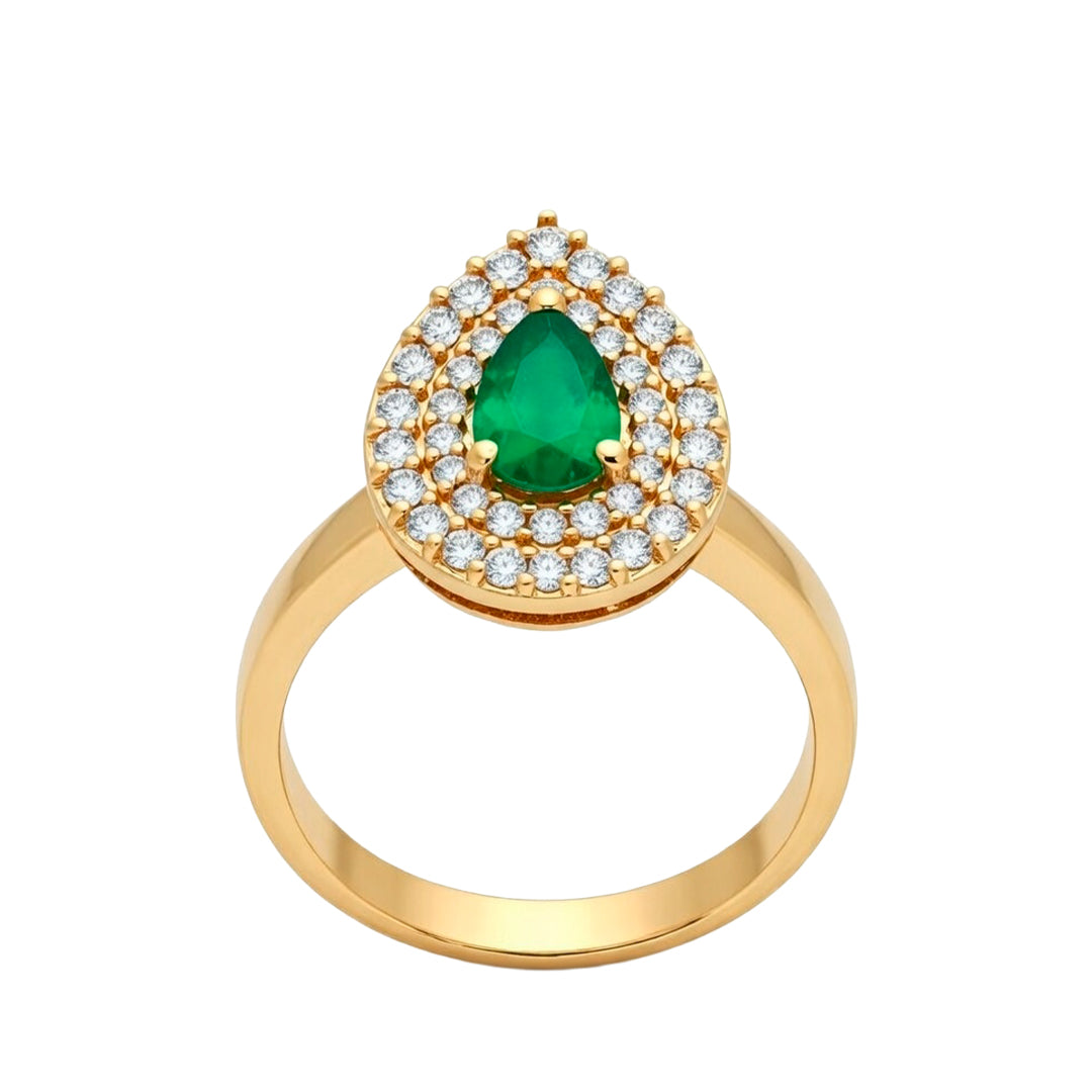 Anillo Gota Zircon 16238