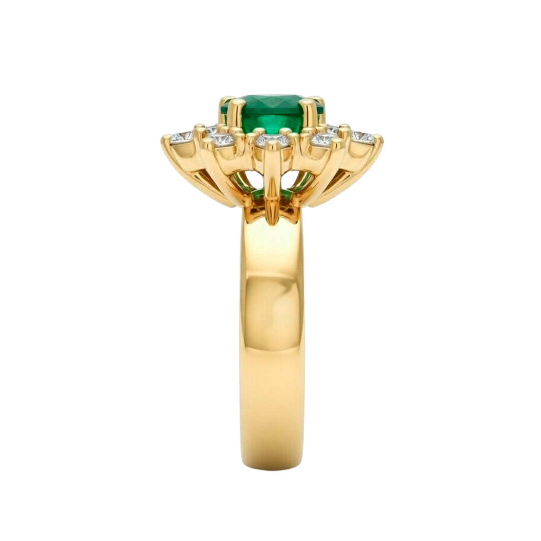 Emerald Earrings 16310