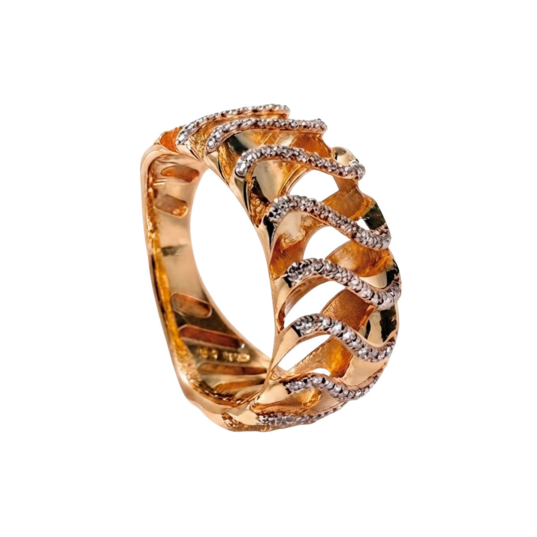 Anillo Olas Dianamante 16702