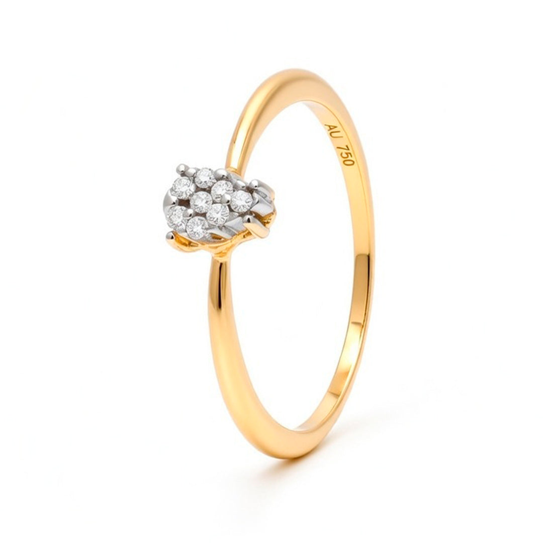 Solitaire Drop Ring Size 16 - 16727