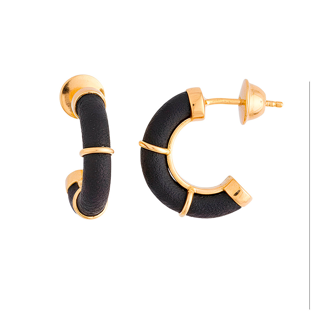 Arete Argolla Cuero 16829