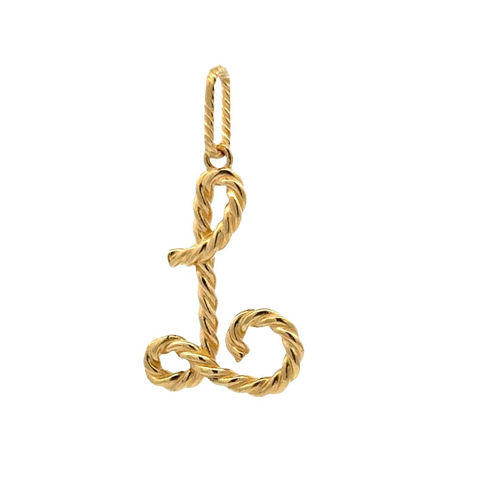 Initial L pendant country 16852