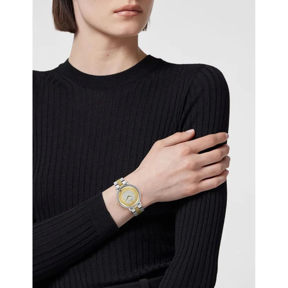 Reloj Versace Greca Flourish Bicolor VE7F00423