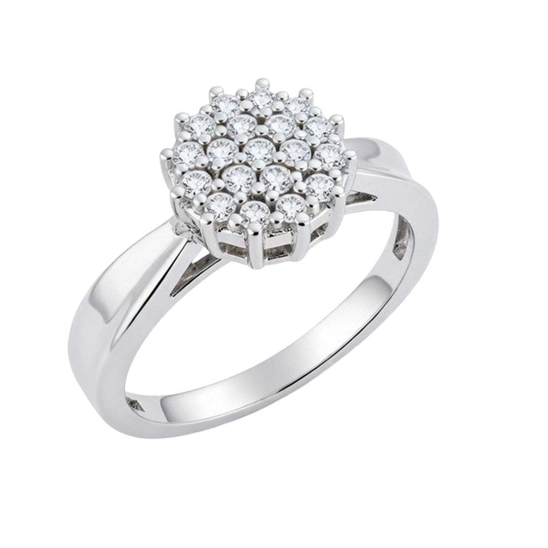 Pizza Ring with Zircon 666500001