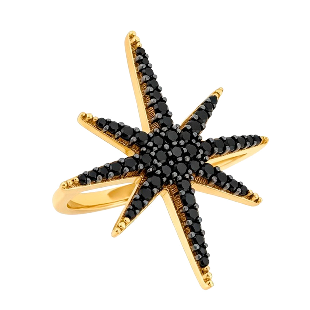 Anillo Estrella Radiante 6858