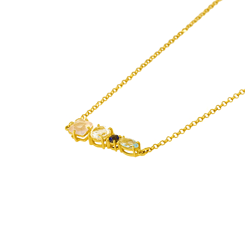 Mixed Stone Choker 7143