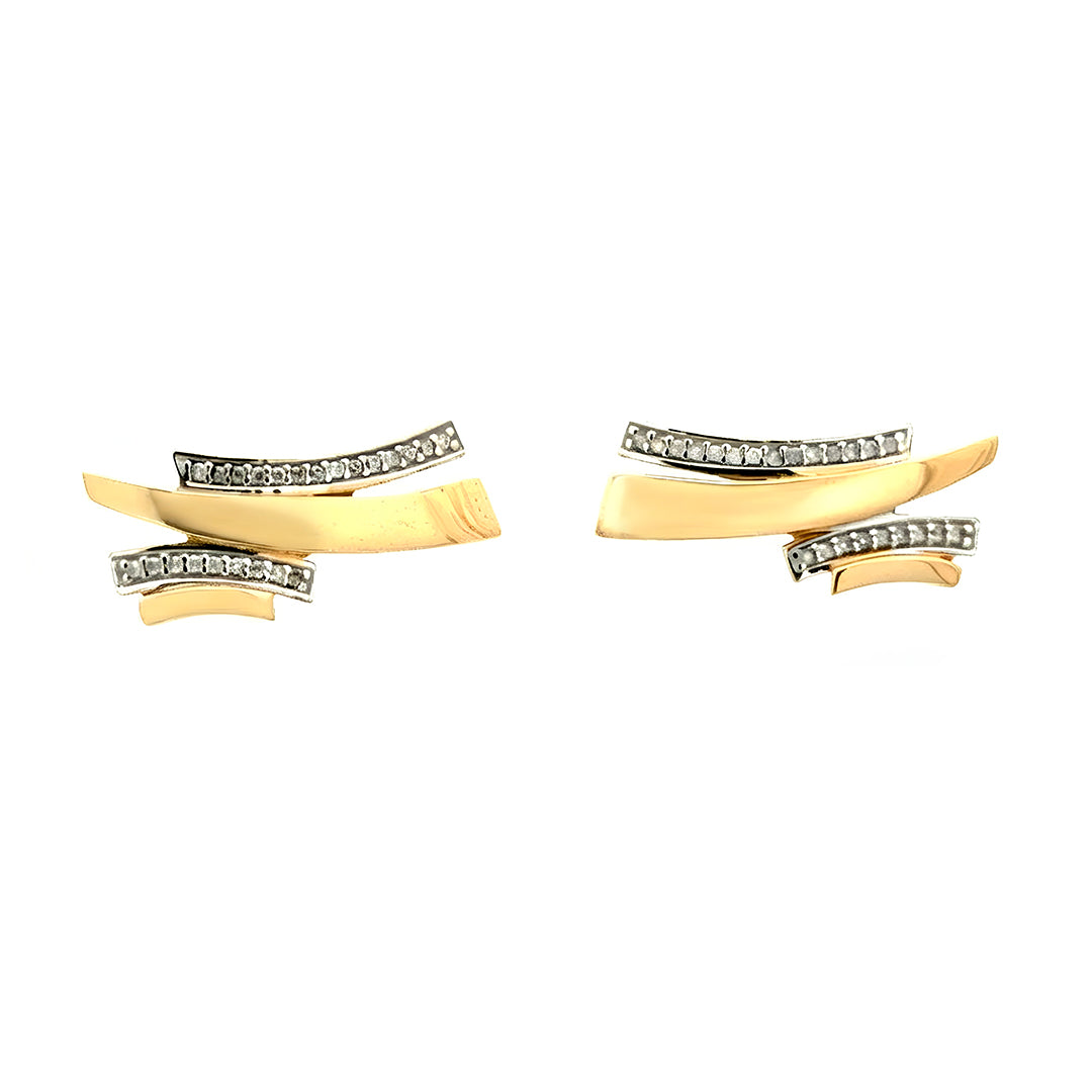 Diamond earrings 7157