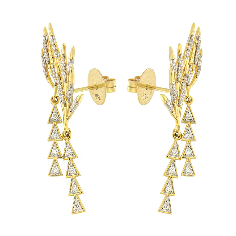 Fire Diamond Earrings