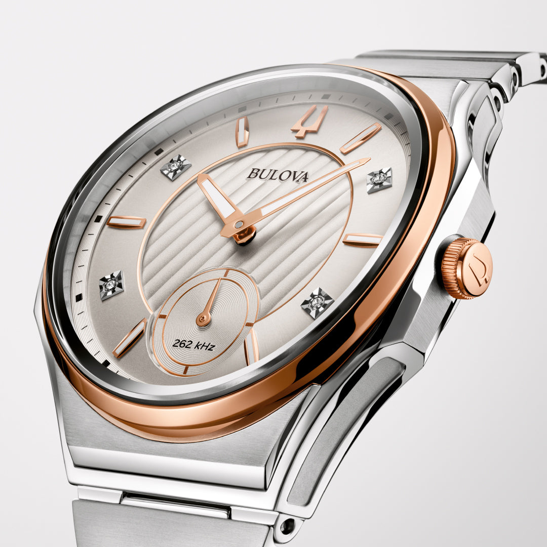 Reloj Bulova Curv Femenino 98P182