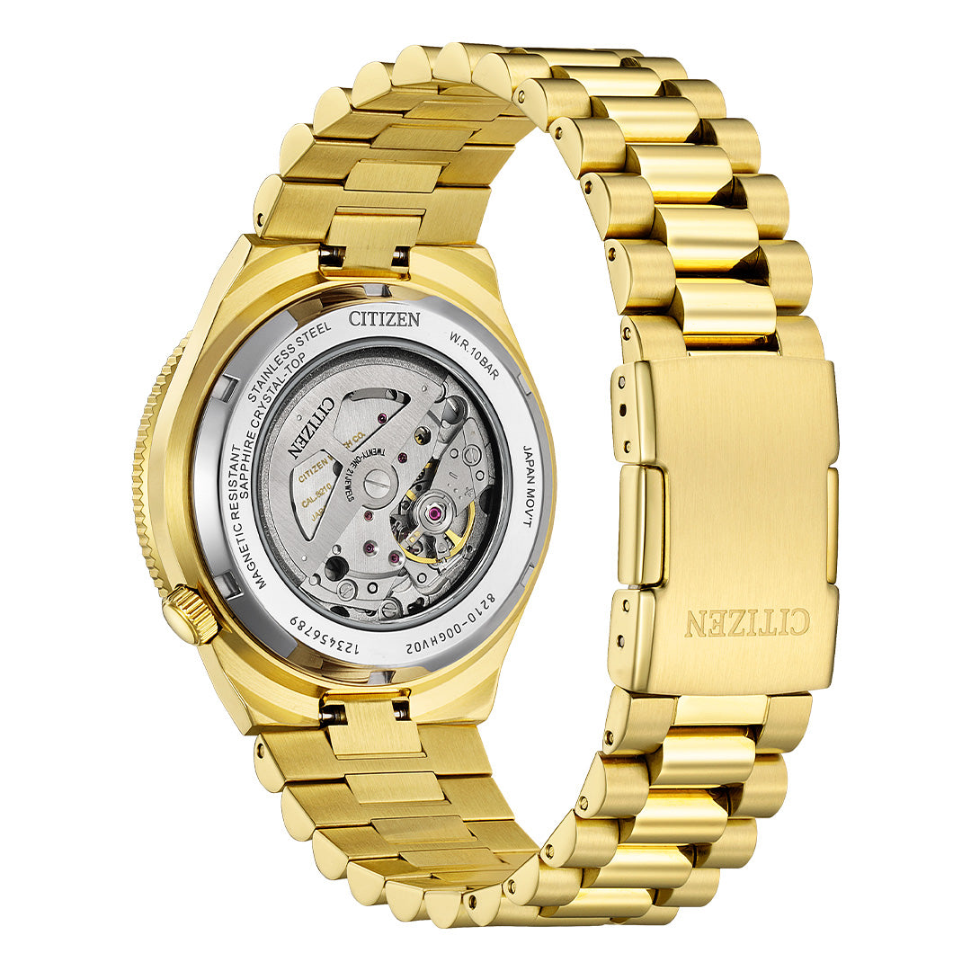 Reloj Citizen Tsuyosa Automático Verde NJ0232-53X