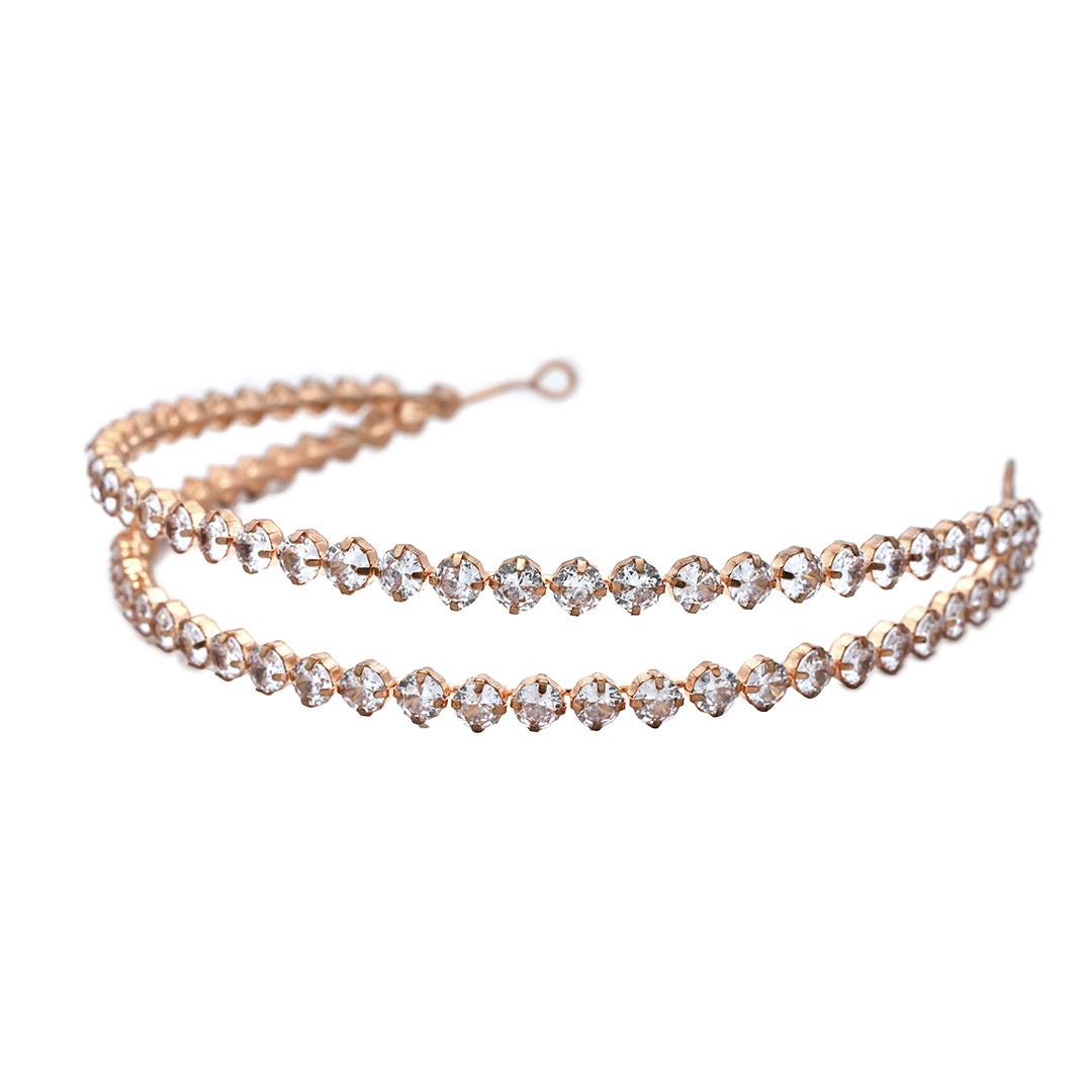 Tiara Rosada de Zircon VEC00012R