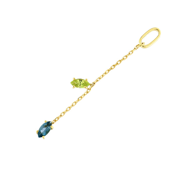 Dije Colgante de Piedras Semi Preciosas