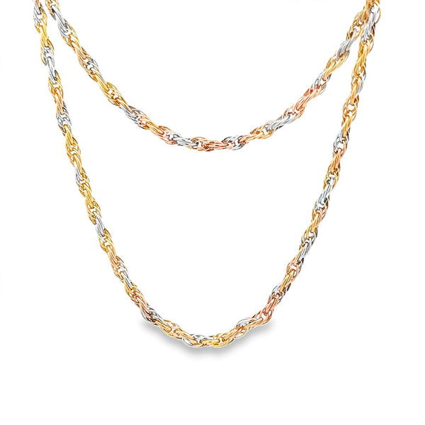 Tricolor Rope Chain 45CM 10392