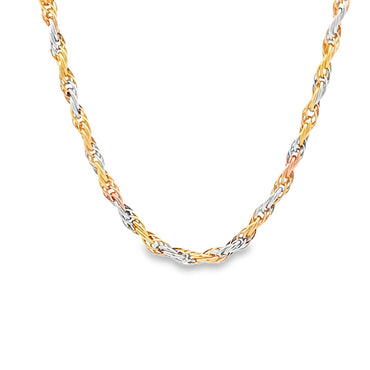 Tricolor Rope Chain 45CM 10392
