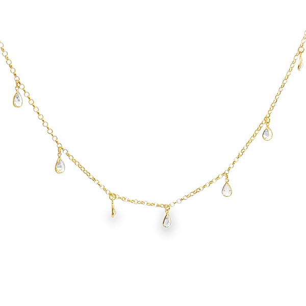 Gargantilla Choker con Destellos de Lujo