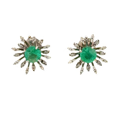 Aretes de esmeralda 11509