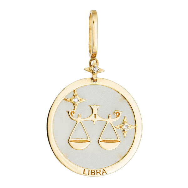 Libra Sign Pendant 12690