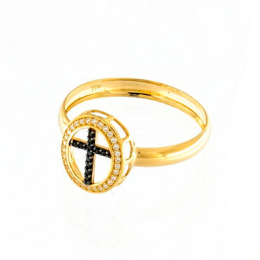 Anillo Cruz 12717