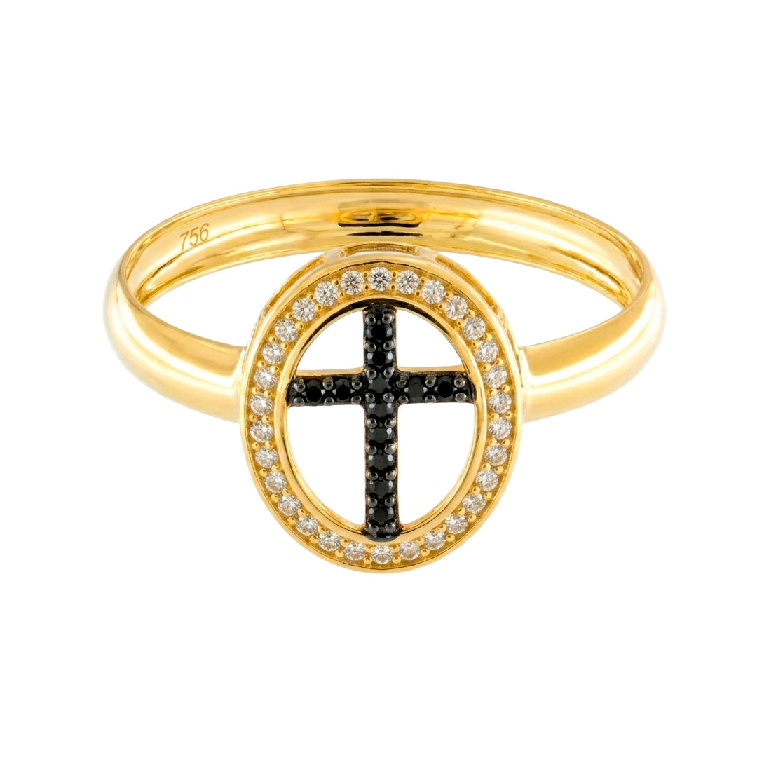 Anillo Cruz 12717