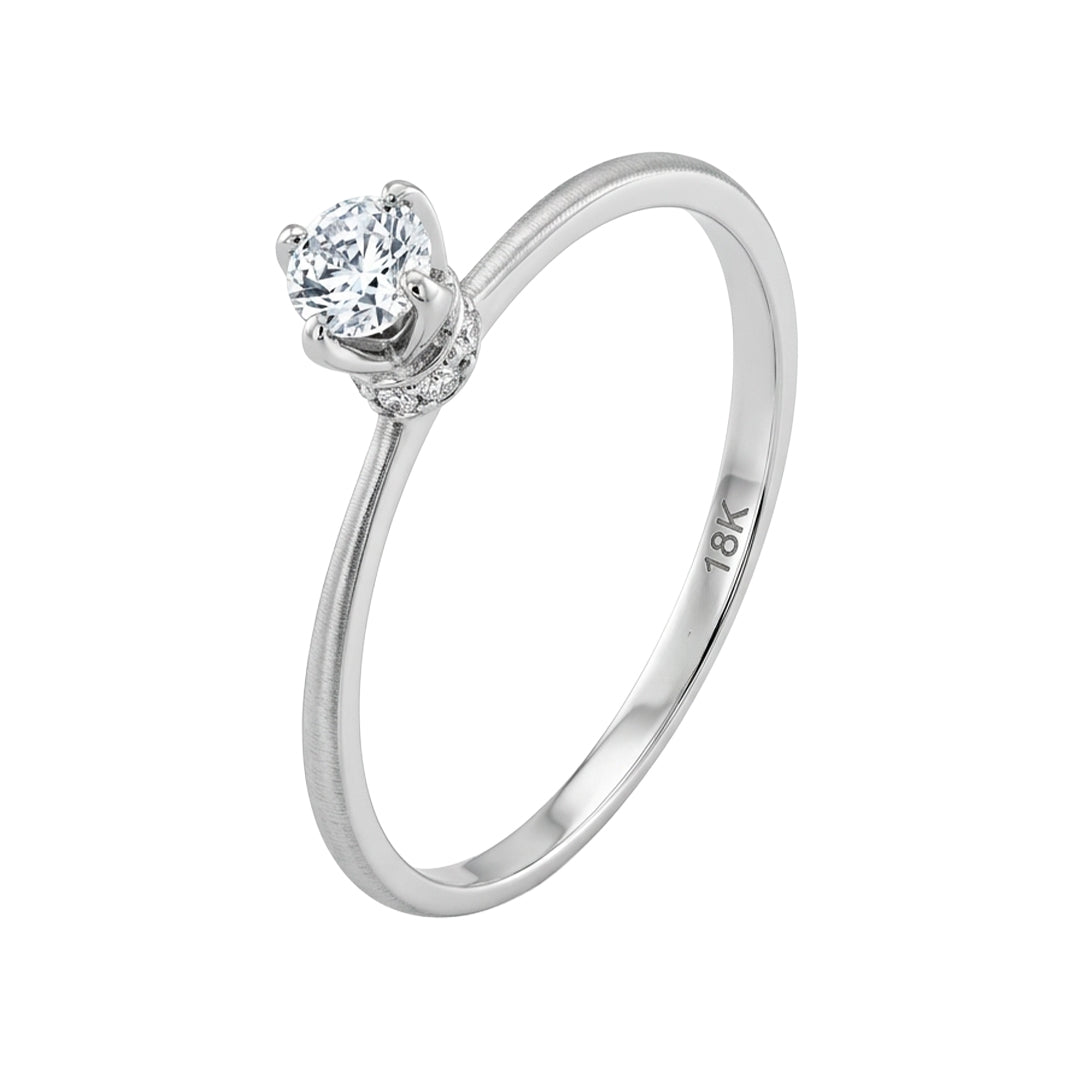 Anillo Solitario 12965
