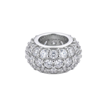 I Dije Moment Separator Bracelet of White Zircons