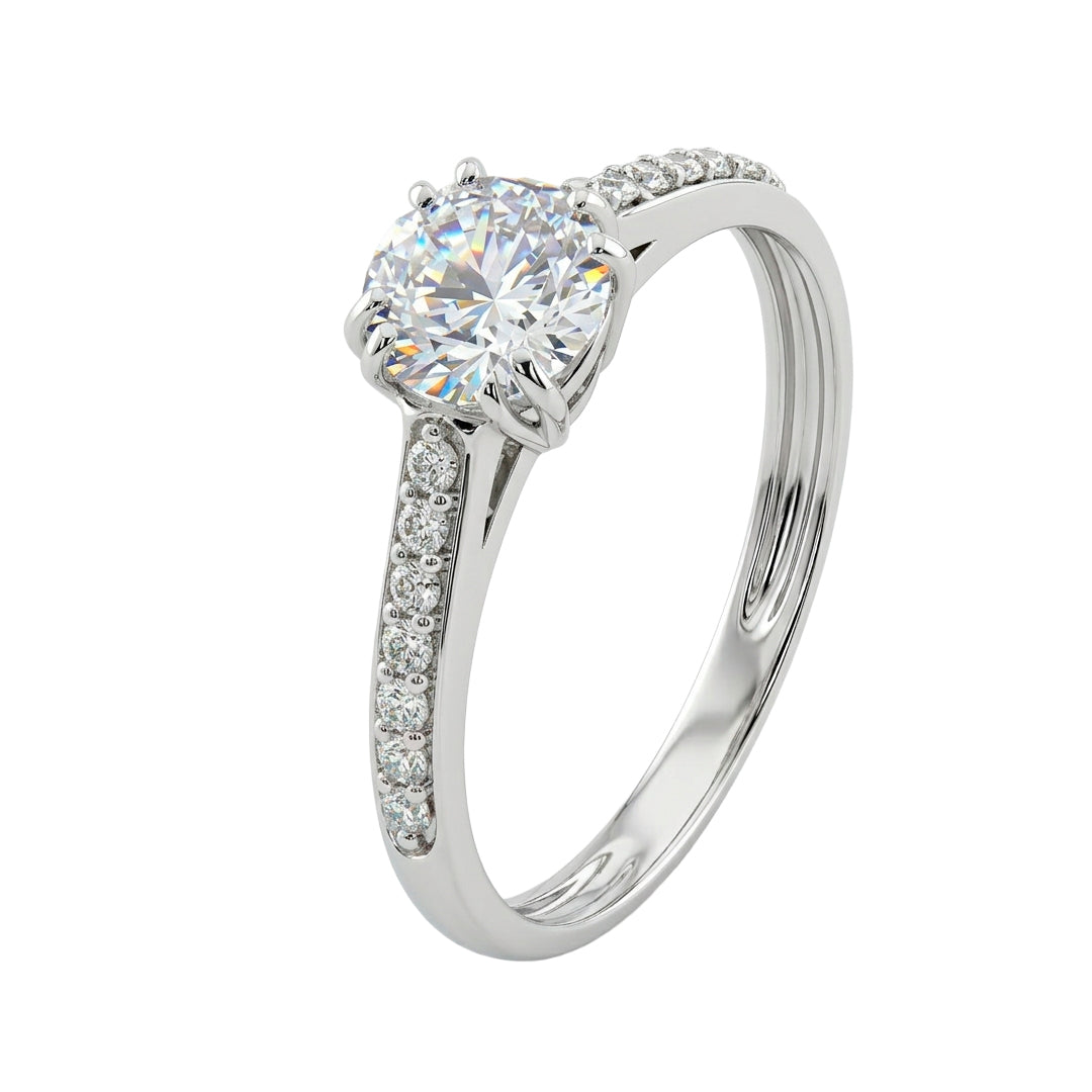 Anillo Solitario 13845