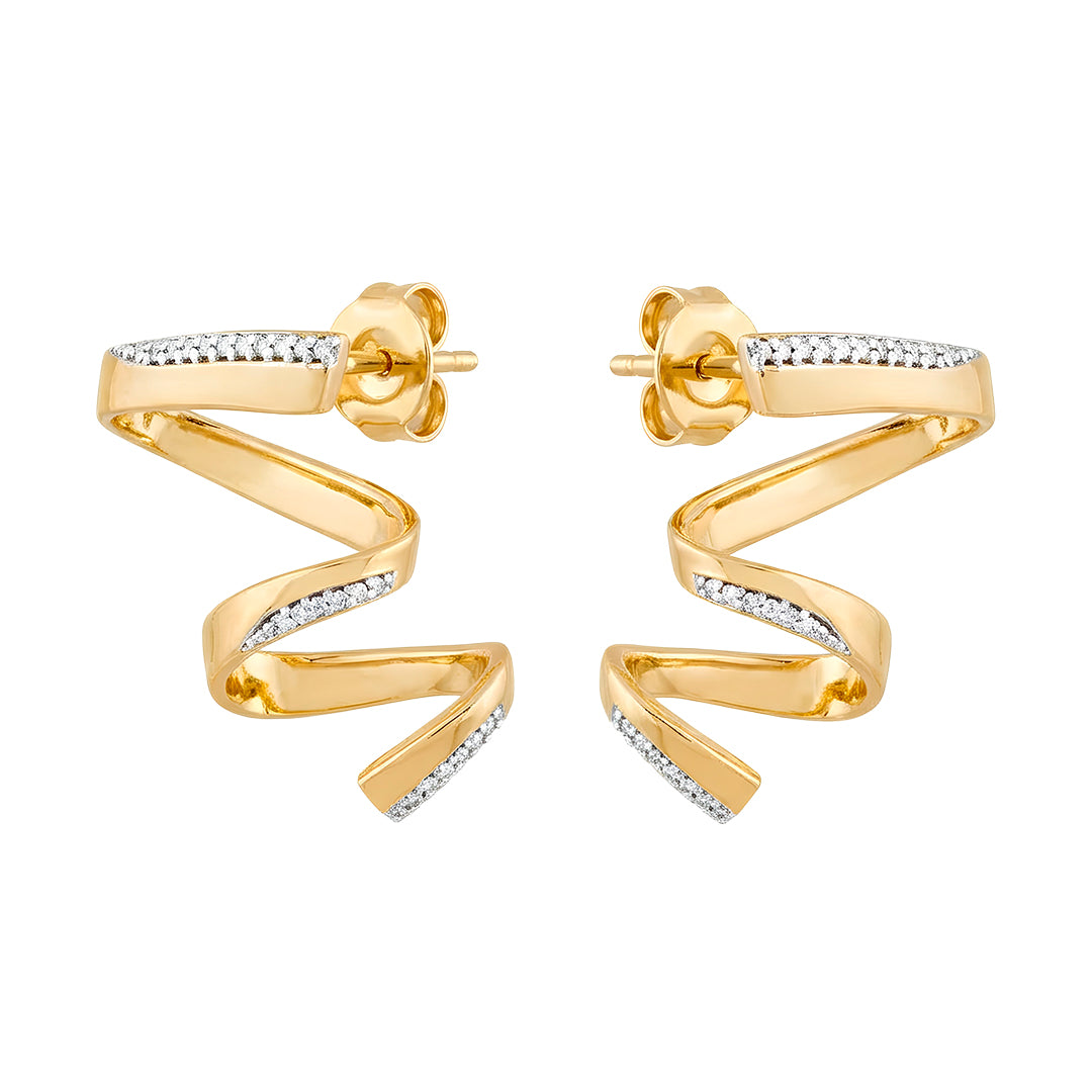 Curve Earrings 13931
