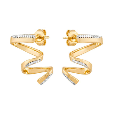 Curve Earrings 13931