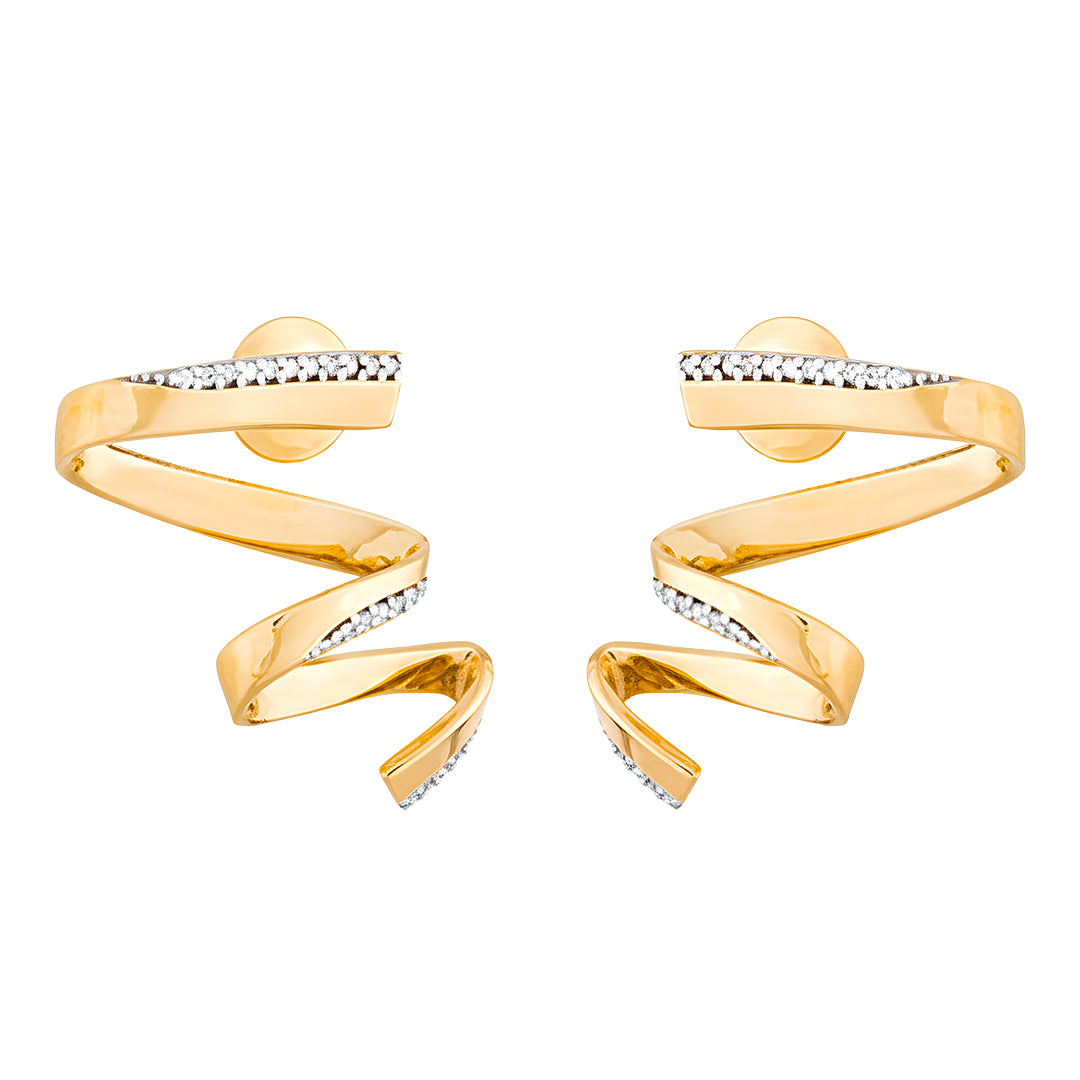 Curve Earrings 13931