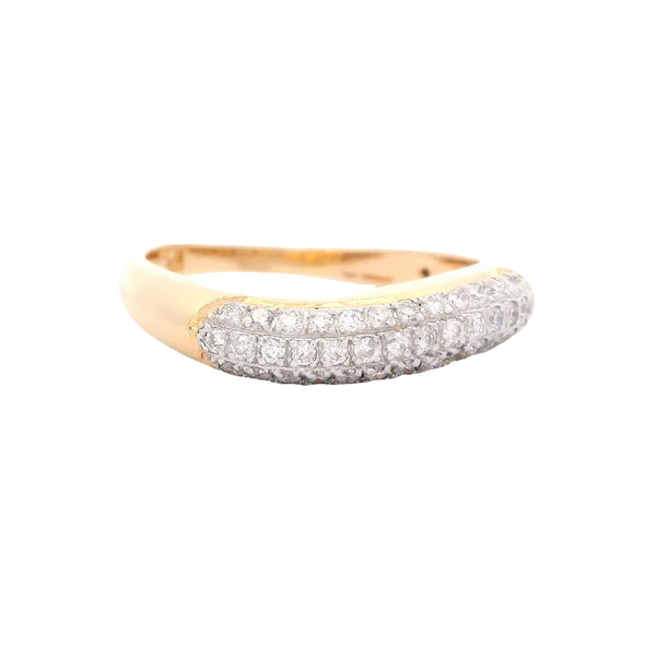 Anillo Cintillo Diamante 13989