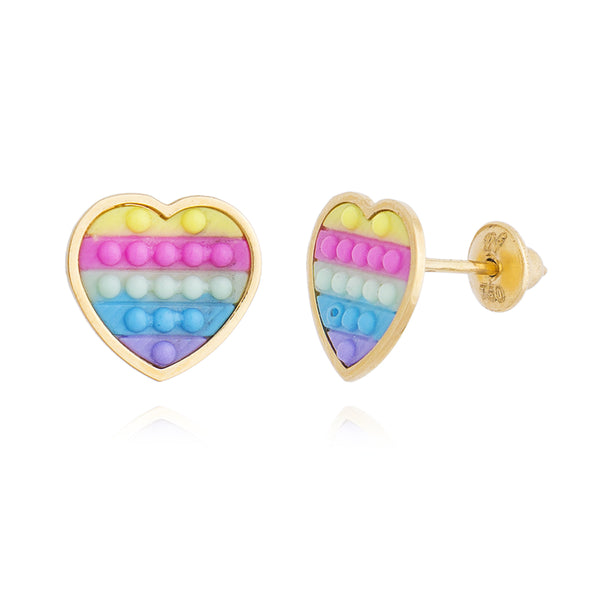 Pop Heart Earrings 14253