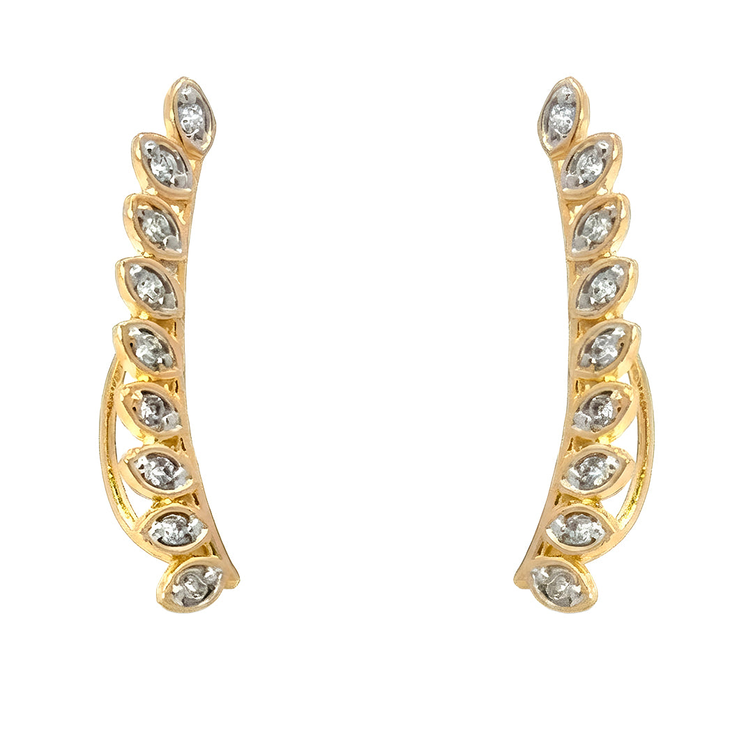 Zircon Climber Earring 14567