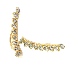 Zircon Climber Earring 14567