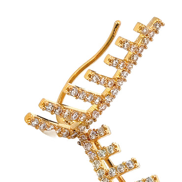 Earcuff Earrings with Zircons 14568