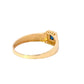 Anillo Cuadrado Zircon Azul T22