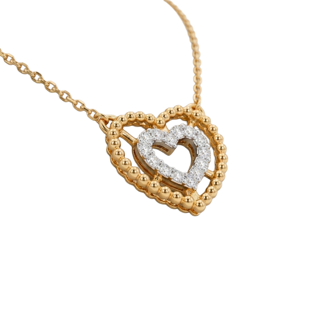 Gargantilla Corazon Diamantes 15101
